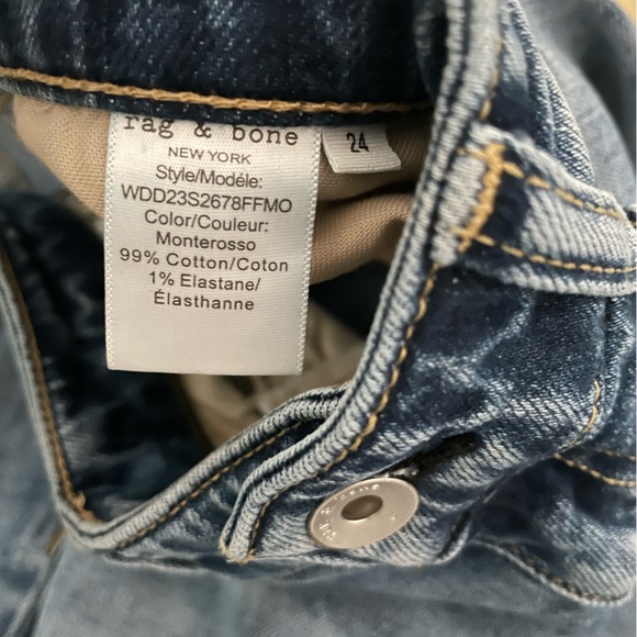 Rag & Bone Dre low-rise slim boyfriend 24 - Picture 11 of 11